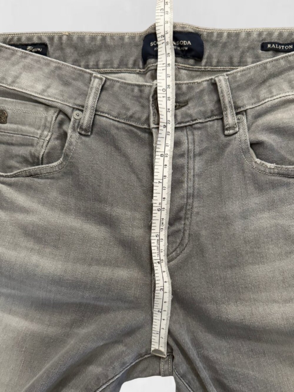 Scotch & Soda Grey washed Jeans-Ralston - Picture 4 of 8